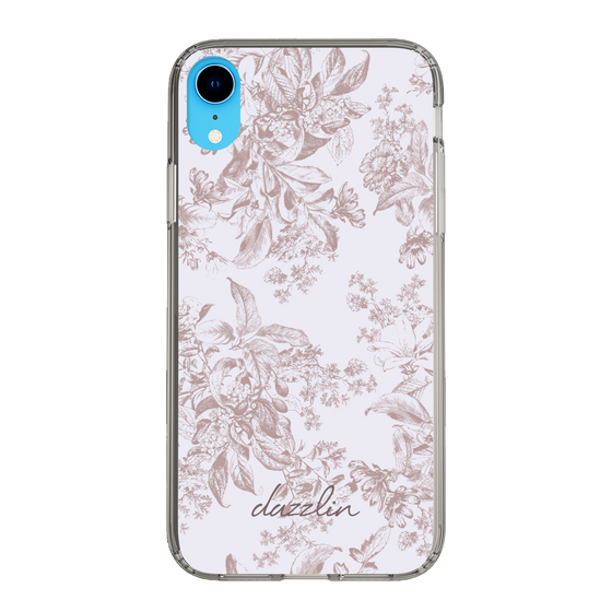 Slim Protection Case［ dazzlin - ToneFlower - Pink ］