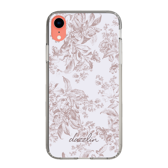 Slim Protection Case［ dazzlin - ToneFlower - Pink ］