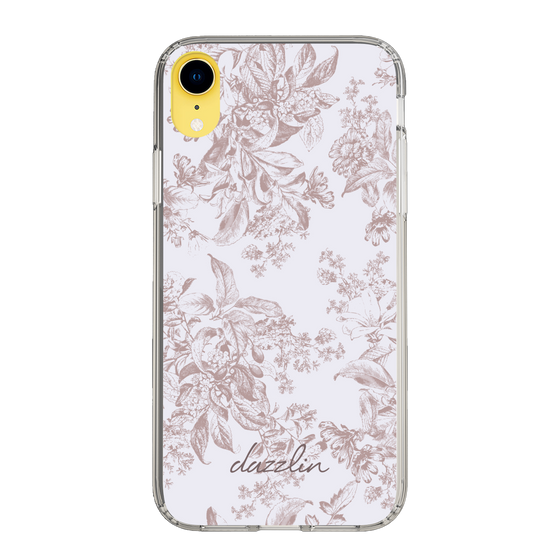 Slim Protection Case［ dazzlin - ToneFlower - Pink ］