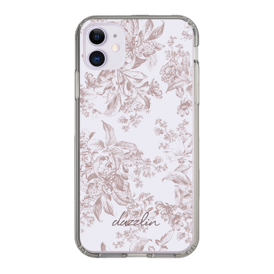 Slim Protection Case［ dazzlin - ToneFlower - Pink ］