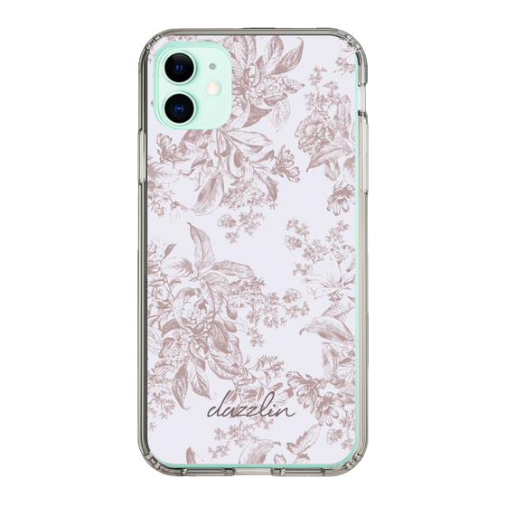 Slim Protection Case［ dazzlin - ToneFlower - Pink ］