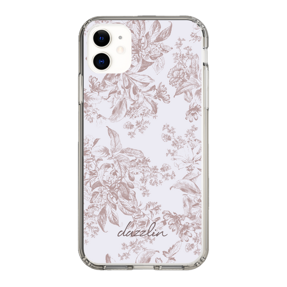 Slim Protection Case［ dazzlin - ToneFlower - Pink ］