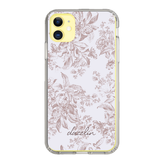 Slim Protection Case［ dazzlin - ToneFlower - Pink ］