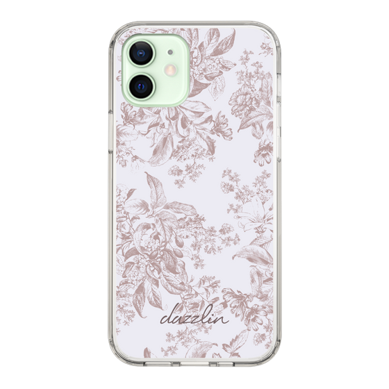 Slim Protection Case［ dazzlin - ToneFlower - Pink ］