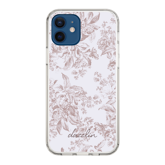 Slim Protection Case［ dazzlin - ToneFlower - Pink ］