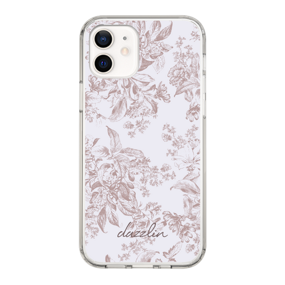 Slim Protection Case［ dazzlin - ToneFlower - Pink ］