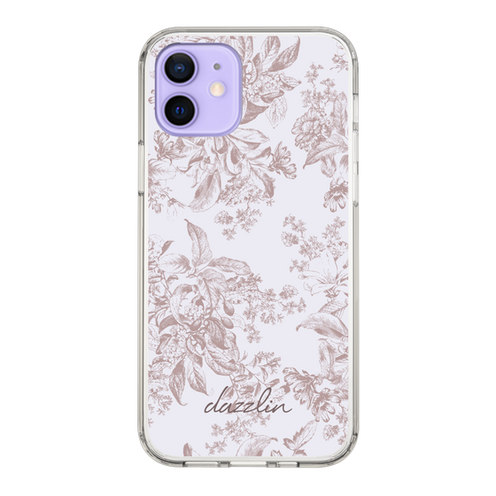 Slim Protection Case［ dazzlin - ToneFlower - Pink ］