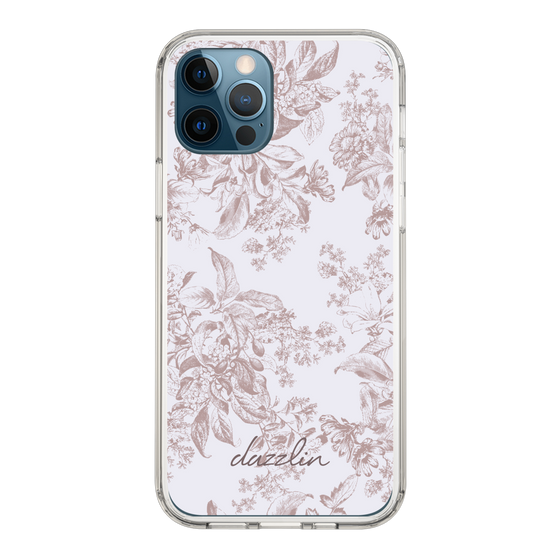 Slim Protection Case［ dazzlin - ToneFlower - Pink ］