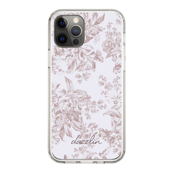 Slim Protection Case［ dazzlin - ToneFlower - Pink ］