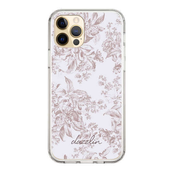 Slim Protection Case［ dazzlin - ToneFlower - Pink ］