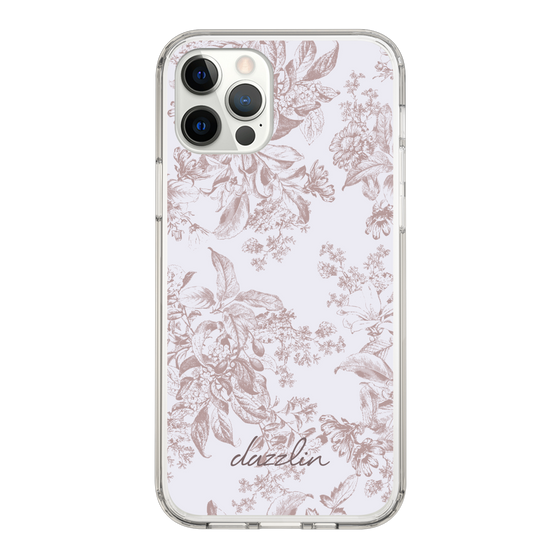 Slim Protection Case［ dazzlin - ToneFlower - Pink ］