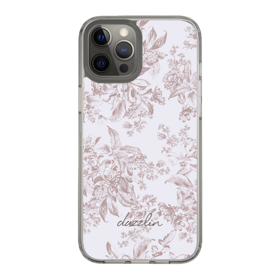 Slim Protection Case［ dazzlin - ToneFlower - Pink ］
