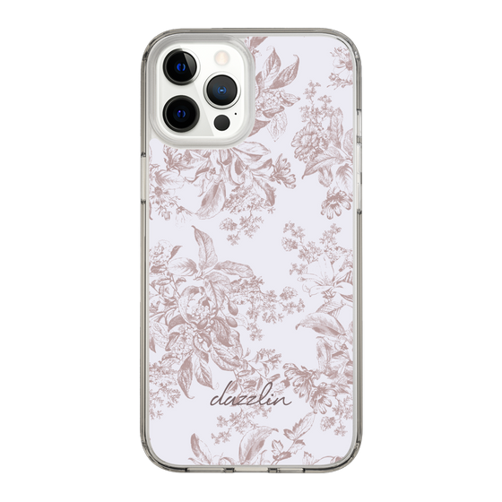 Slim Protection Case［ dazzlin - ToneFlower - Pink ］