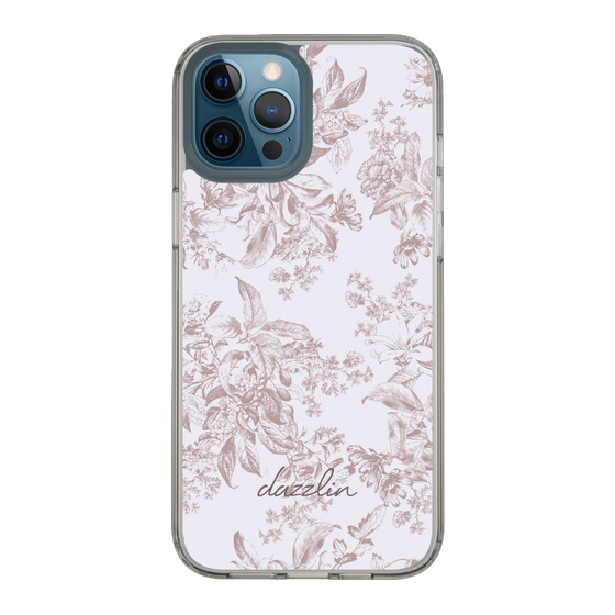Slim Protection Case［ dazzlin - ToneFlower - Pink ］