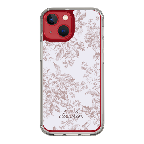 Slim Protection Case［ dazzlin - ToneFlower - Pink ］