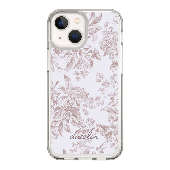 Slim Protection Case［ dazzlin - ToneFlower - Pink ］