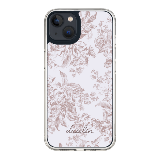 Slim Protection Case［ dazzlin - ToneFlower - Pink ］