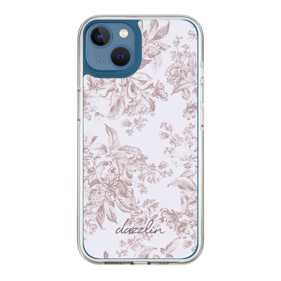 Slim Protection Case［ dazzlin - ToneFlower - Pink ］