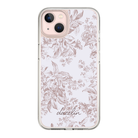 Slim Protection Case［ dazzlin - ToneFlower - Pink ］