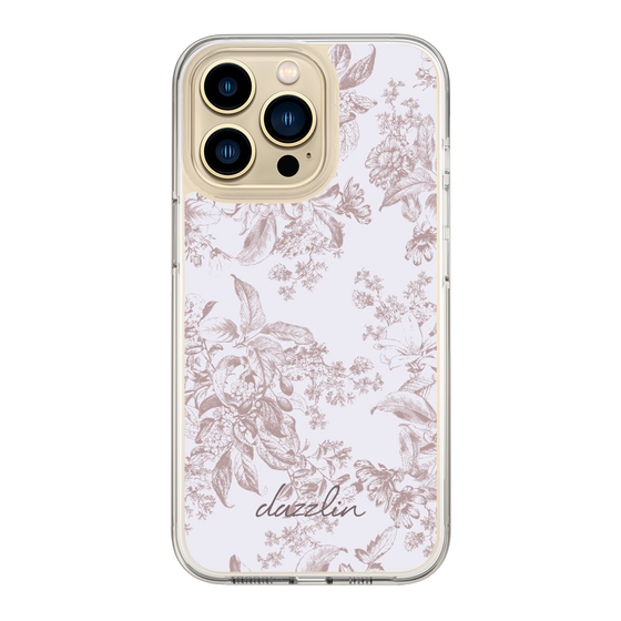 Slim Protection Case［ dazzlin - ToneFlower - Pink ］