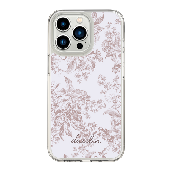 Slim Protection Case［ dazzlin - ToneFlower - Pink ］