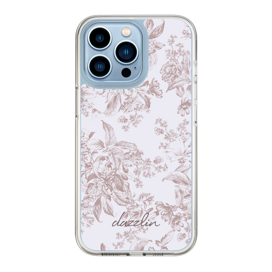 Slim Protection Case［ dazzlin - ToneFlower - Pink ］