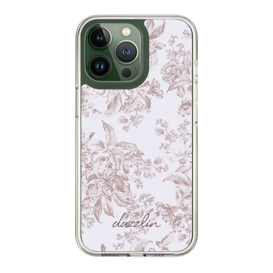 Slim Protection Case［ dazzlin - ToneFlower - Pink ］