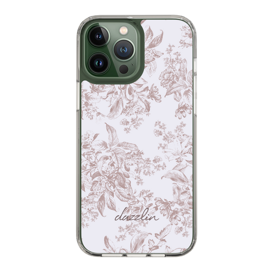Slim Protection Case［ dazzlin - ToneFlower - Pink ］