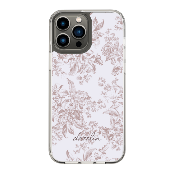 Slim Protection Case［ dazzlin - ToneFlower - Pink ］
