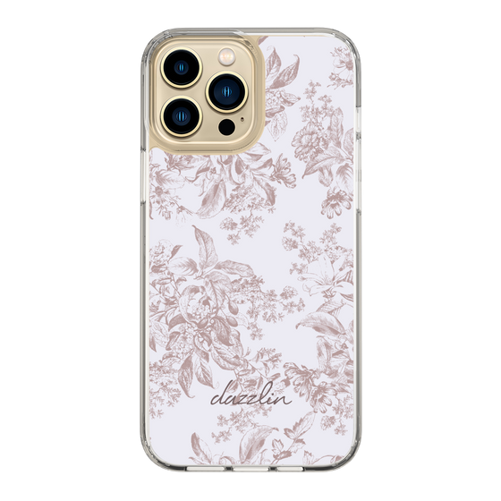 Slim Protection Case［ dazzlin - ToneFlower - Pink ］
