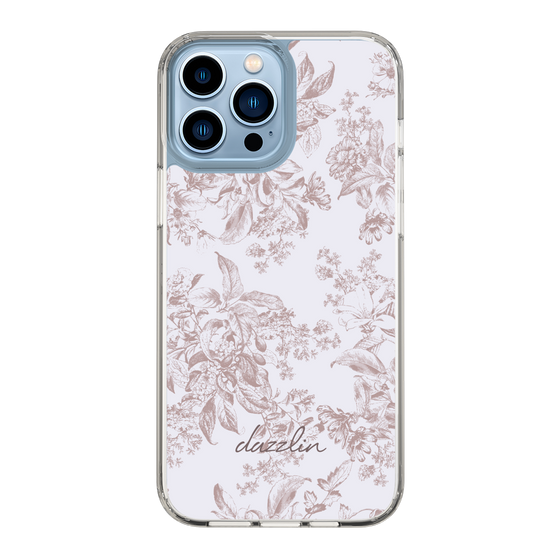 Slim Protection Case［ dazzlin - ToneFlower - Pink ］