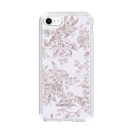 Slim Protection Case［ dazzlin - ToneFlower - Pink ］