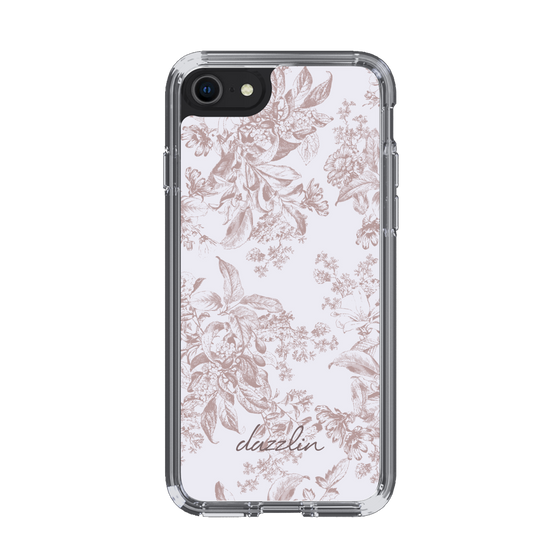 Slim Protection Case［ dazzlin - ToneFlower - Pink ］