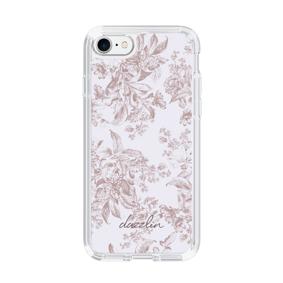 Slim Protection Case［ dazzlin - ToneFlower - Pink ］