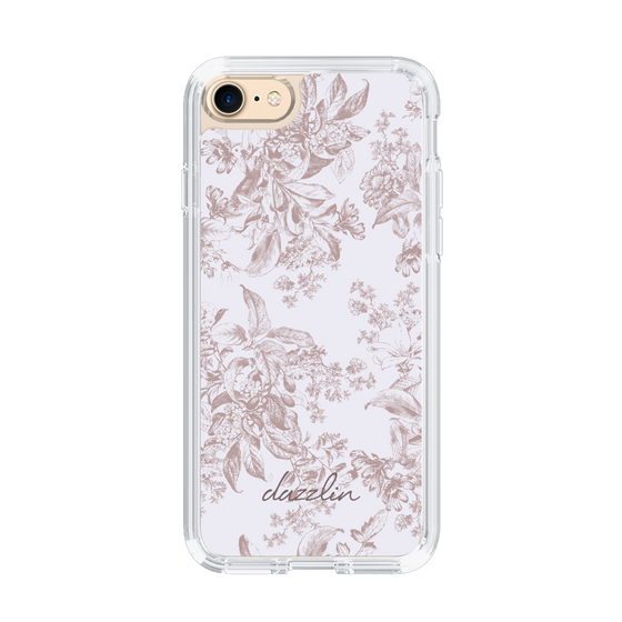 Slim Protection Case［ dazzlin - ToneFlower - Pink ］