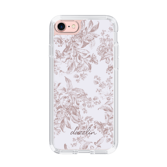Slim Protection Case［ dazzlin - ToneFlower - Pink ］