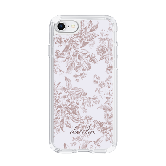 Slim Protection Case［ dazzlin - ToneFlower - Pink ］