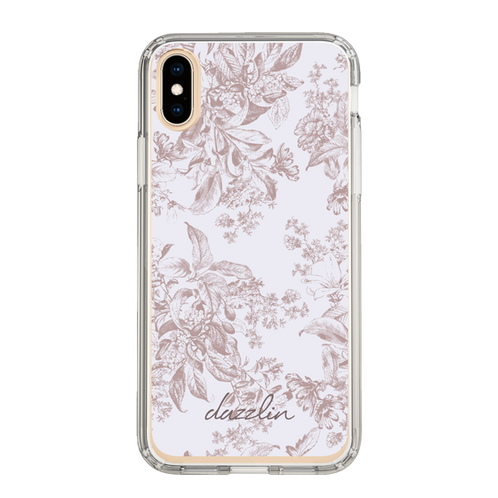 Slim Protection Case［ dazzlin - ToneFlower - Pink ］