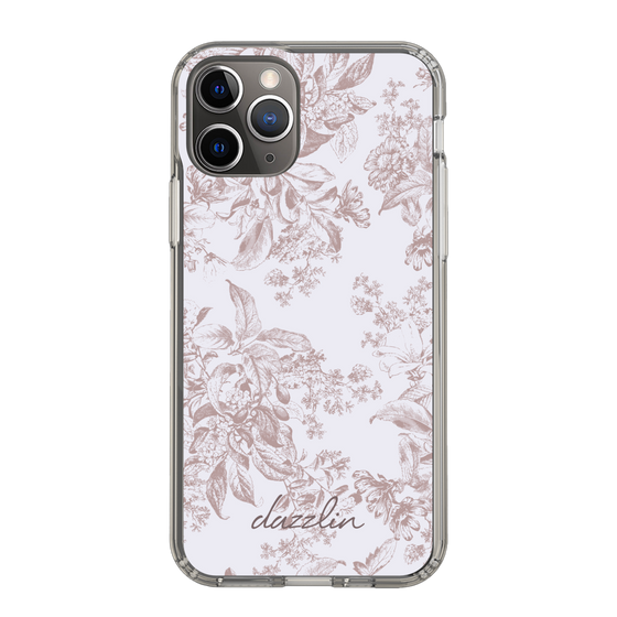 Slim Protection Case［ dazzlin - ToneFlower - Pink ］