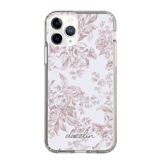 Slim Protection Case［ dazzlin - ToneFlower - Pink ］