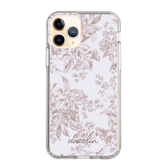 Slim Protection Case［ dazzlin - ToneFlower - Pink ］