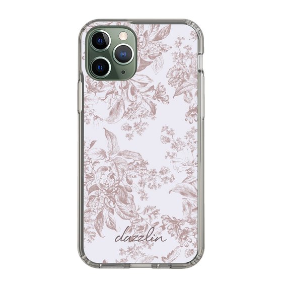 Slim Protection Case［ dazzlin - ToneFlower - Pink ］
