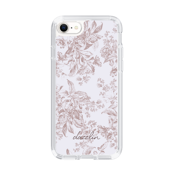 Slim Protection Case［ dazzlin - ToneFlower - Pink ］