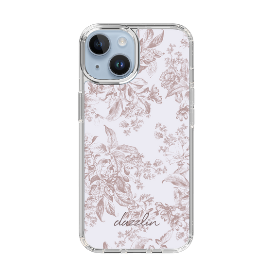 Slim Protection Case［ dazzlin - ToneFlower - Pink ］