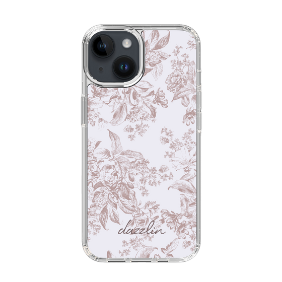 Slim Protection Case［ dazzlin - ToneFlower - Pink ］