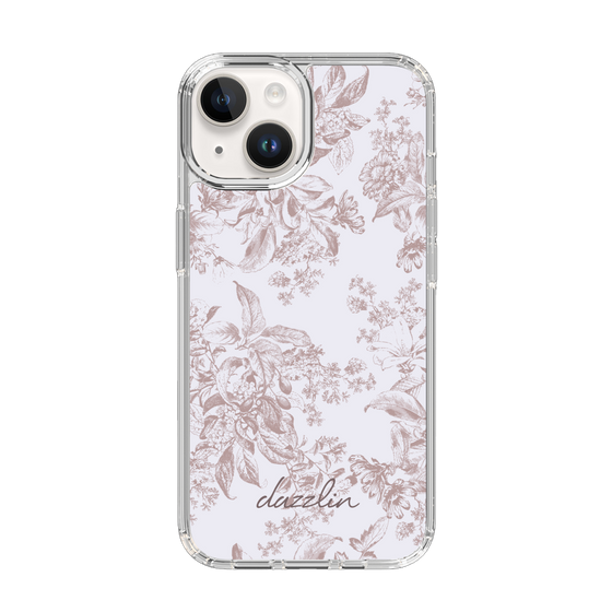 Slim Protection Case［ dazzlin - ToneFlower - Pink ］