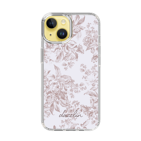Slim Protection Case［ dazzlin - ToneFlower - Pink ］