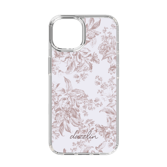 Slim Protection Case［ dazzlin - ToneFlower - Pink ］