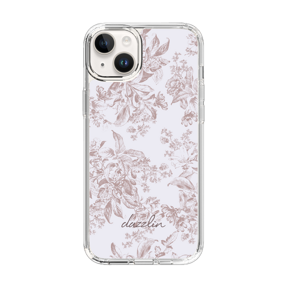 Slim Protection Case［ dazzlin - ToneFlower - Pink ］