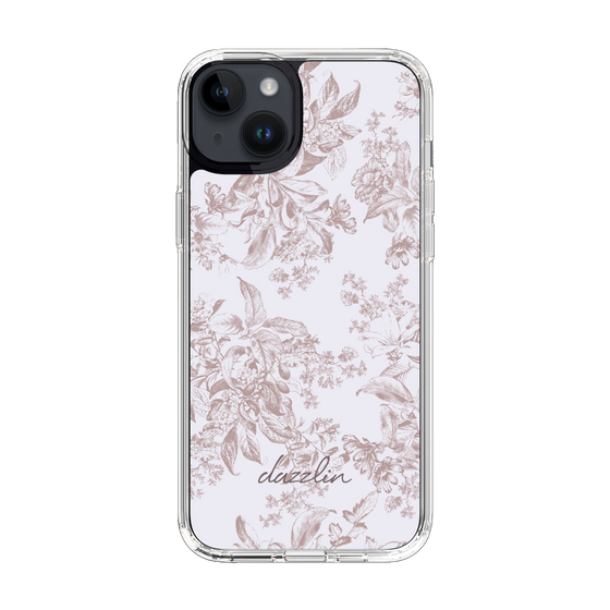 Slim Protection Case［ dazzlin - ToneFlower - Pink ］